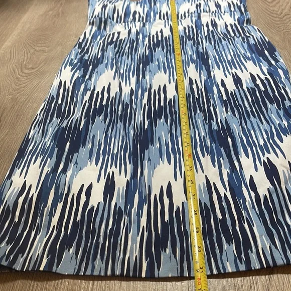 Calvin Klein Dress | Size 8 | Blue, Black & White - Picture 10 of 10